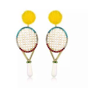 Korean Style Earrings "Tennis"🎾